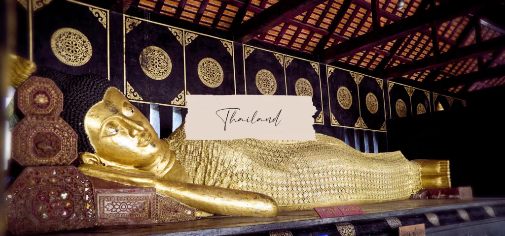 Bangkok's reclining Buddha in Thailand