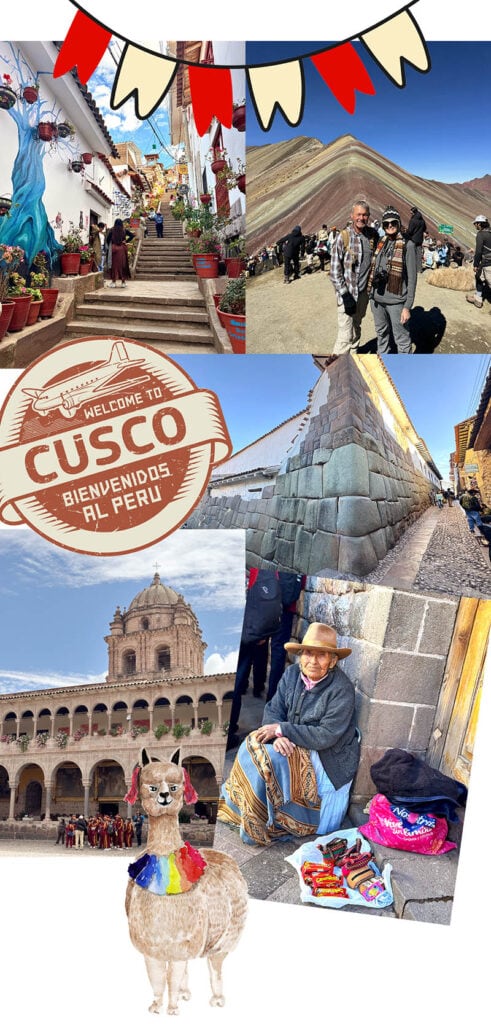A collage of photos from places around Cusco Peru - Things to do in Cusco