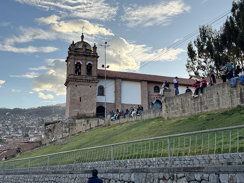 Church of San Cristóbal in Cusco Peru