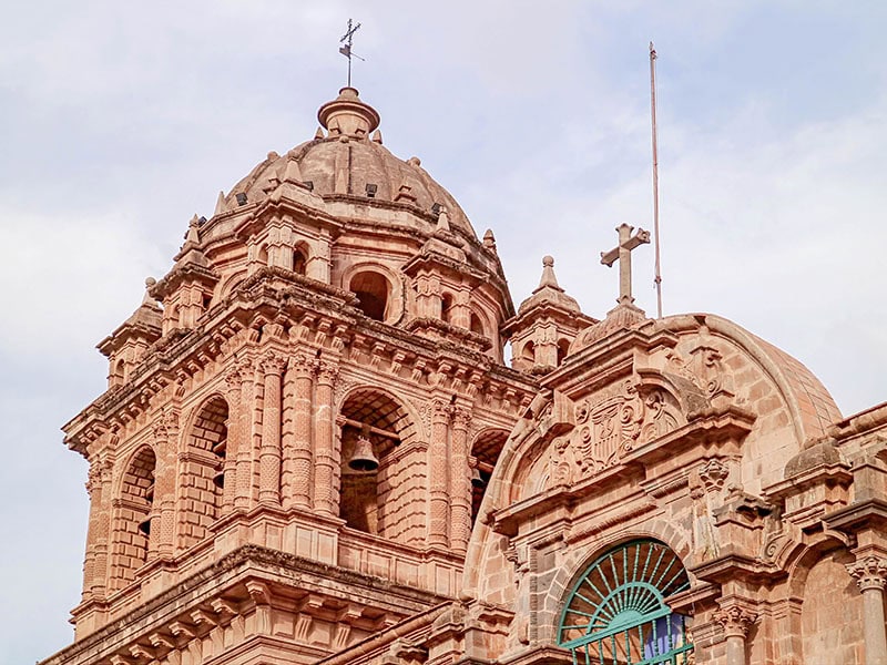 The bell tower of the Church of Our Lady Mercy y Iglesia de la Merced - Things to do in Cusco