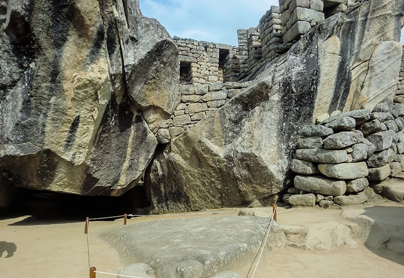 The Temple of the Condor at Machu Picchu